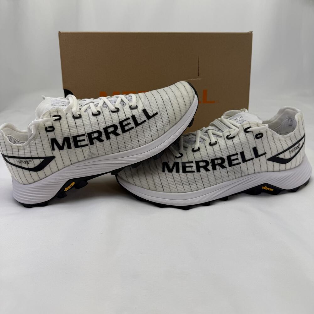 Merrell MTL Long Sky 2 Matrix White/Black Trail‎ Runners J500552 Men's Size 8.5